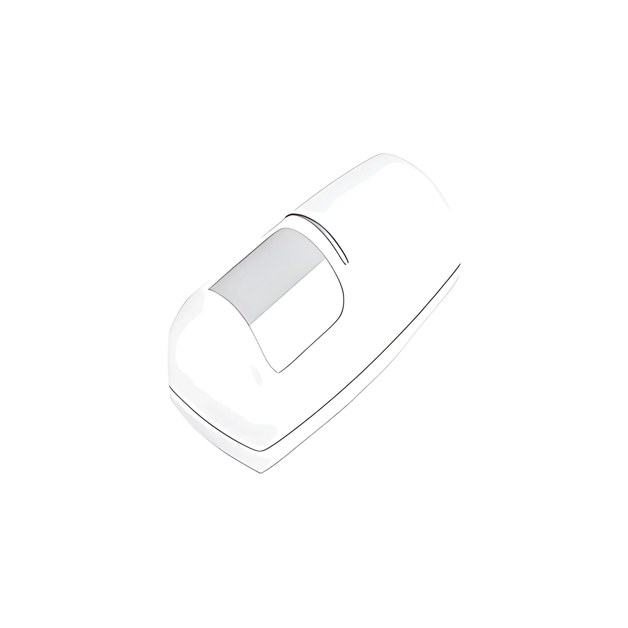 White wall-mounted motion sensor