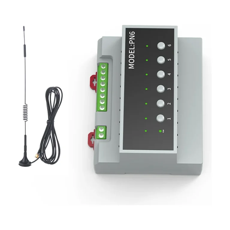 8-channel DIN-rail smart relay controller