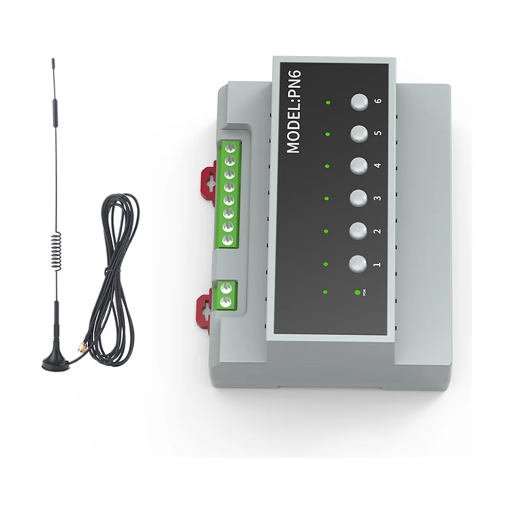 8-channel DIN-rail smart relay controller