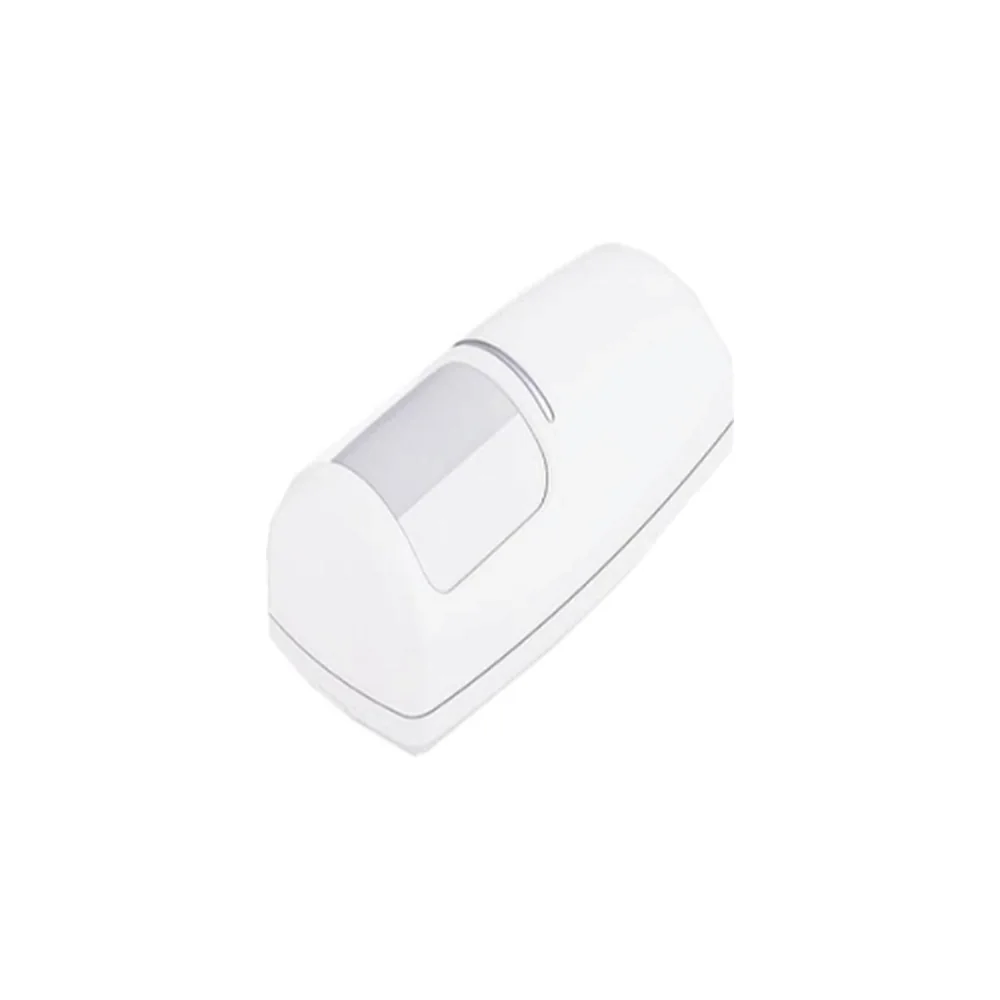 White wall-mounted motion sensor
