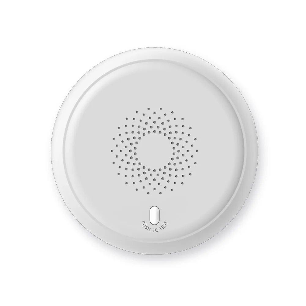 White smoke detector