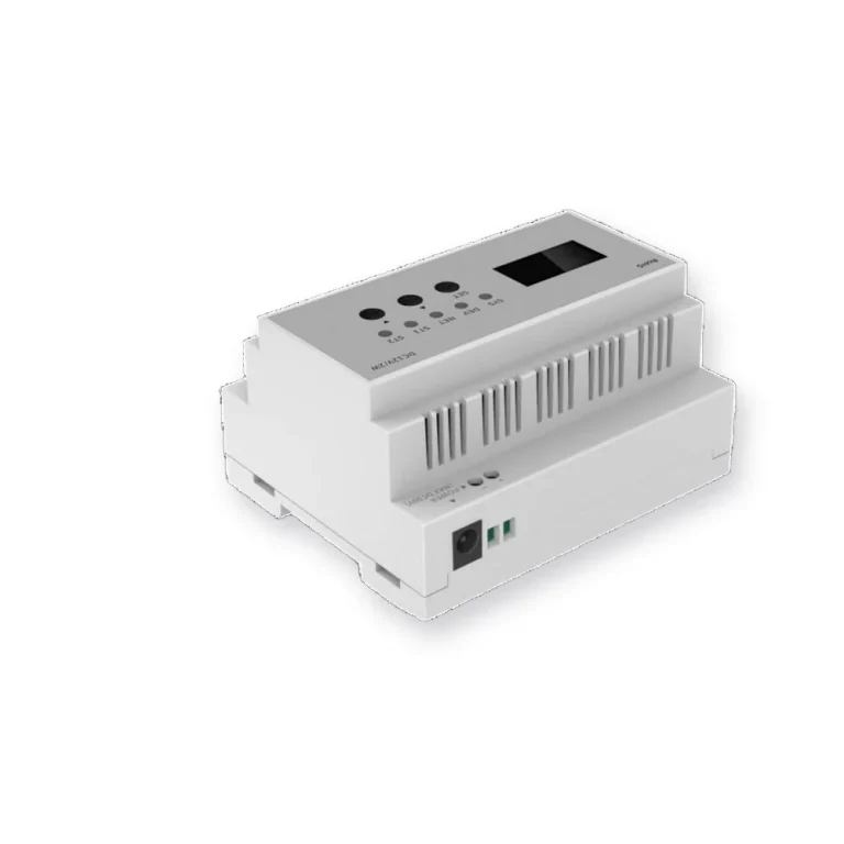 DIN-rail central air-conditioning gateway